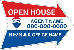 RE/MAX Directional Sign