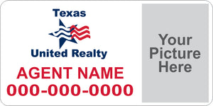 Texas United Realty 12x24 Custom Vehicle Magnet