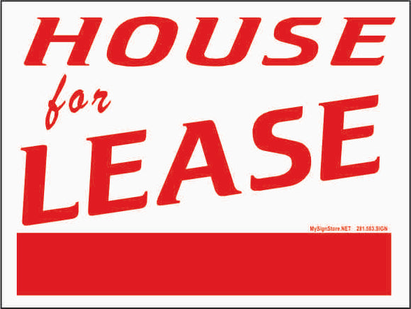 House For Lease