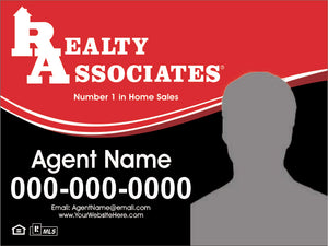Realty Associates Custom Yard Sign
