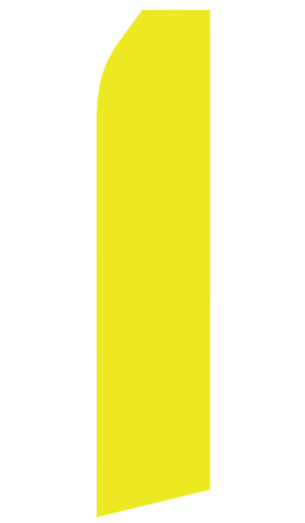 Yellow Feather Flag - BLANK