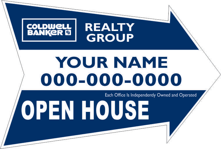 Coldwell Banker Directional Sign – MySignStore.NET