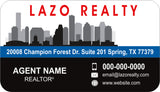 Lazo Realty Business Cards