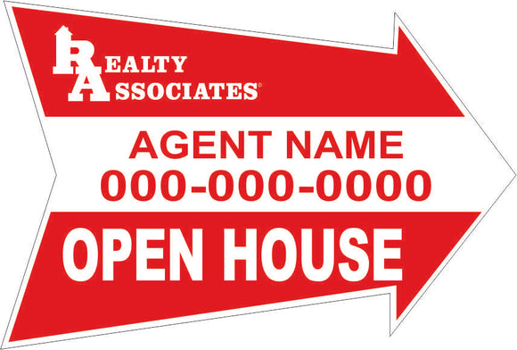 Realty Associates Directional Sign