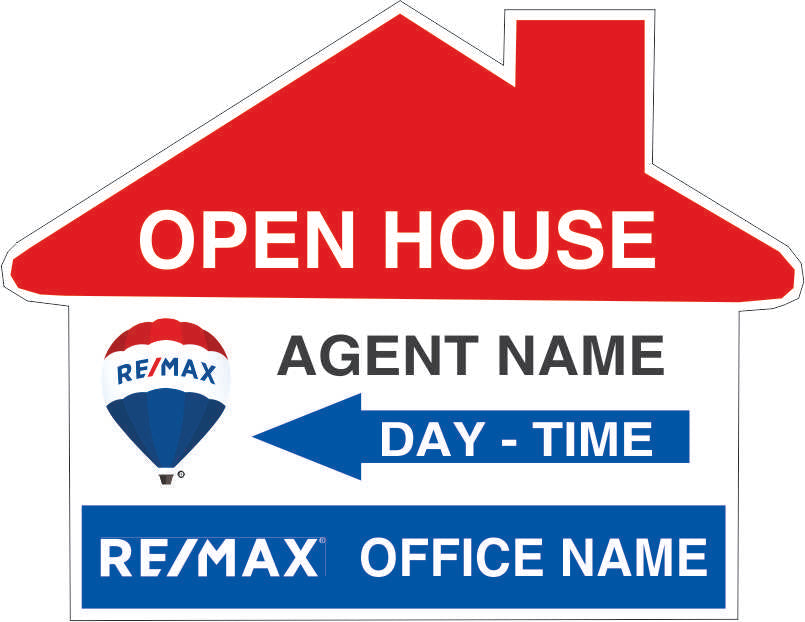 RE/MAX Directional Sign – MySignStore.NET